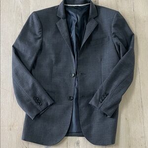 J. Crew Boys Grey Ludlow Wool Blazer